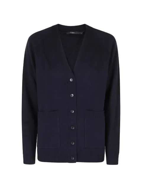 Seventy button-up patch-pocket cardigan