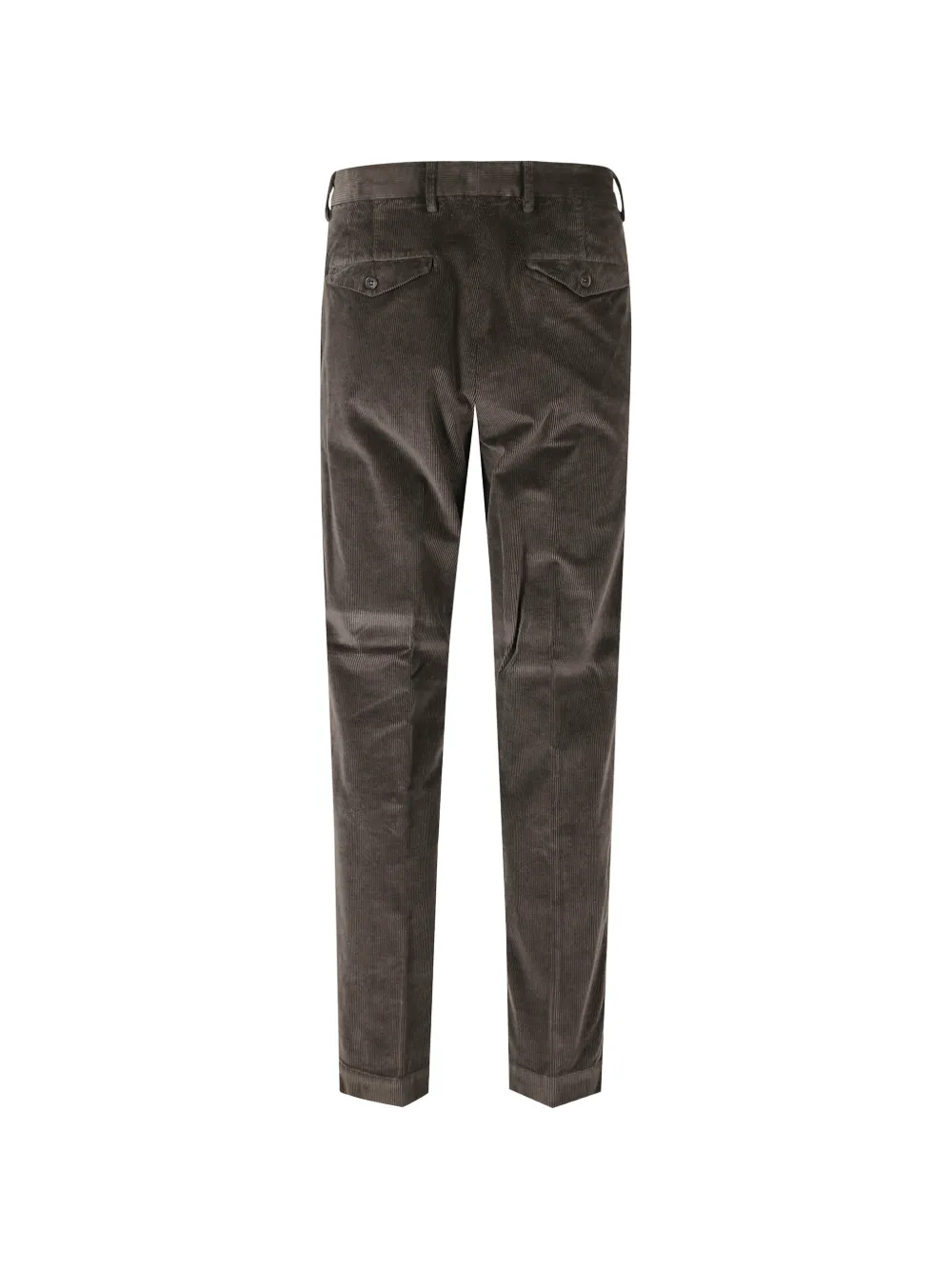 Seventy Ribfluwelen straight broek Grijs