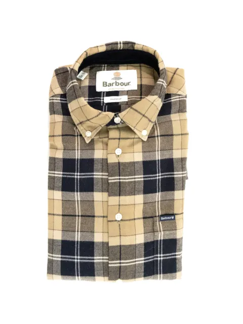 Barbour check button-down shirt