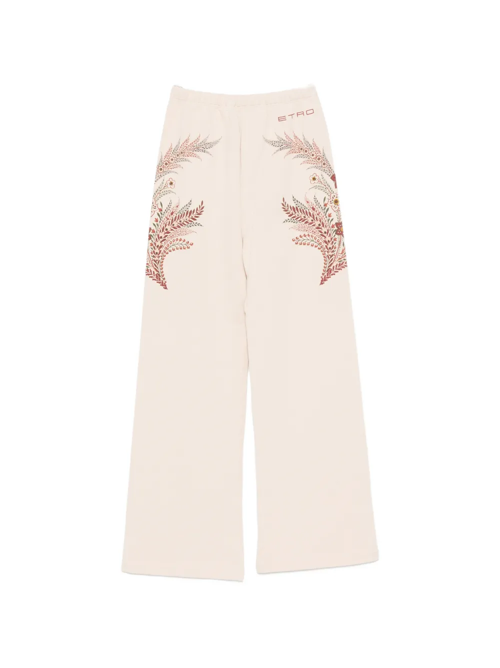 ETRO KIDS Trainingsbroek met bloemenprint Beige