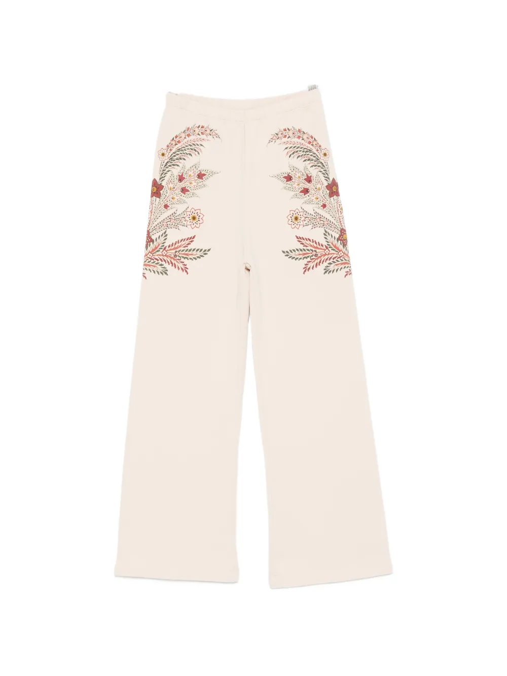 ETRO KIDS floral-print track pants - Toni neutri