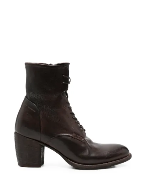 PAUL SILENCE bottines en cuir à lacets
