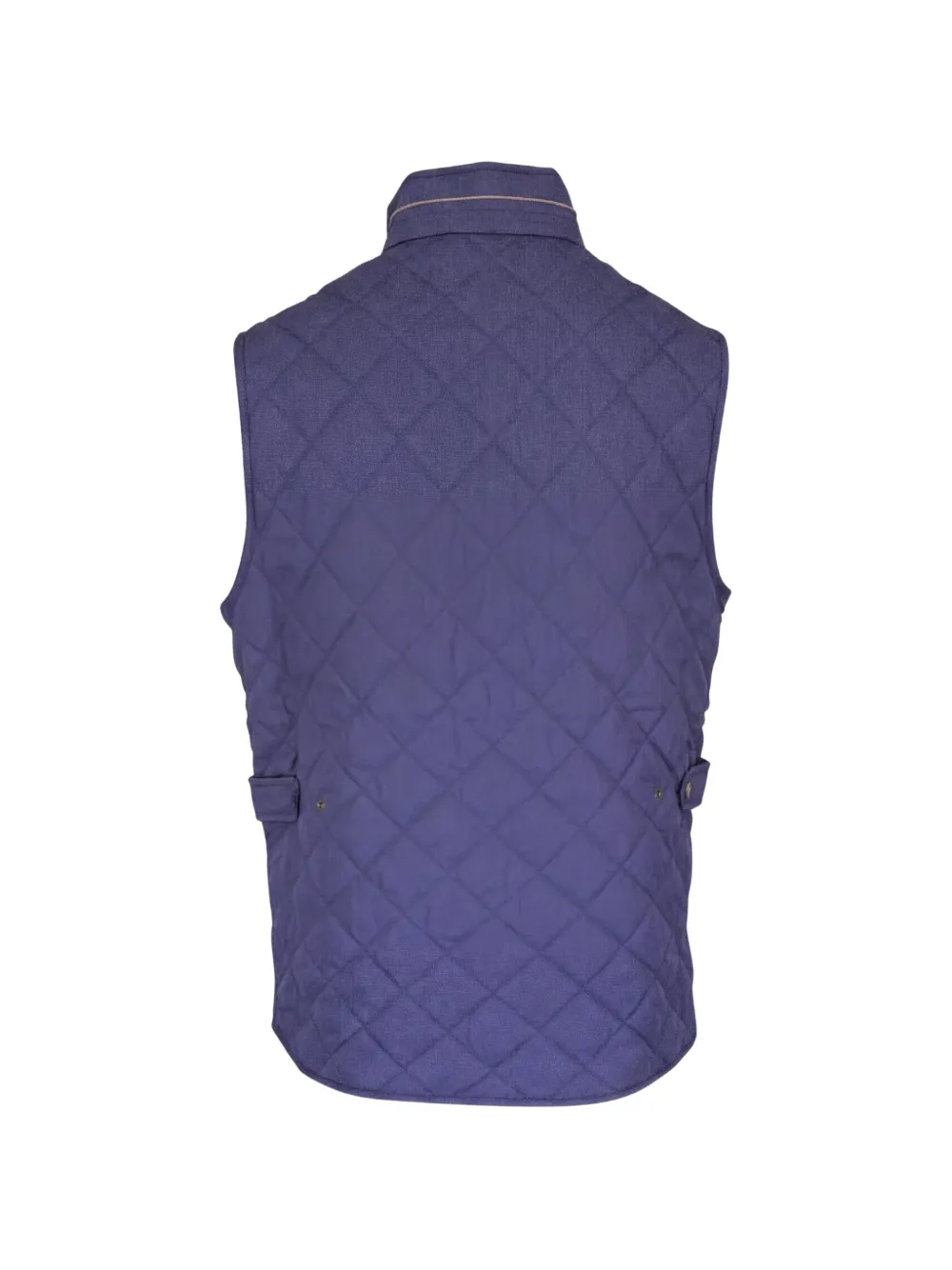 Peter Millar Essex bodywarmer met hoge hals Blauw