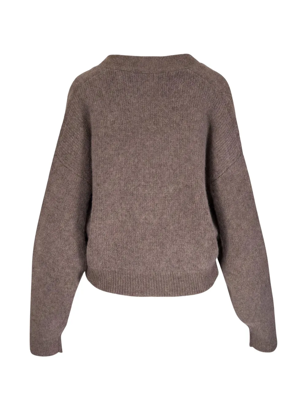 Le Kasha Derios button-up rib-knit cardigan Bruin