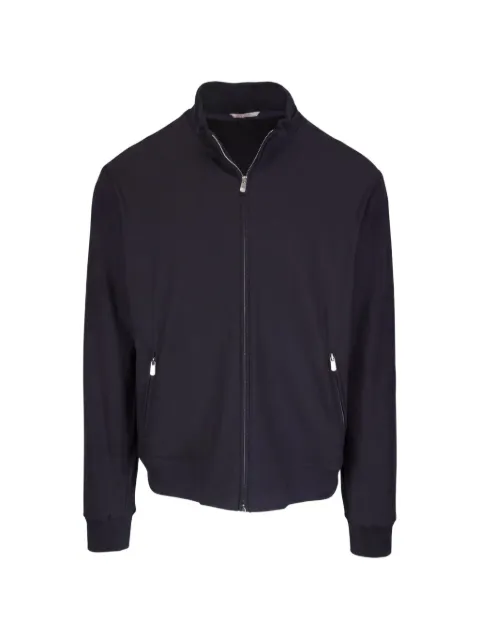 Marco Pescarolo zip-up stand-collar jacket