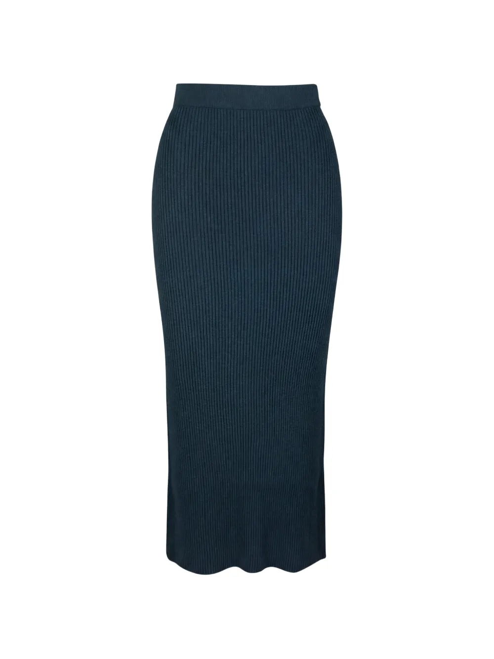 ZIMMERMANN Valiant straight rok van merinowol Groen