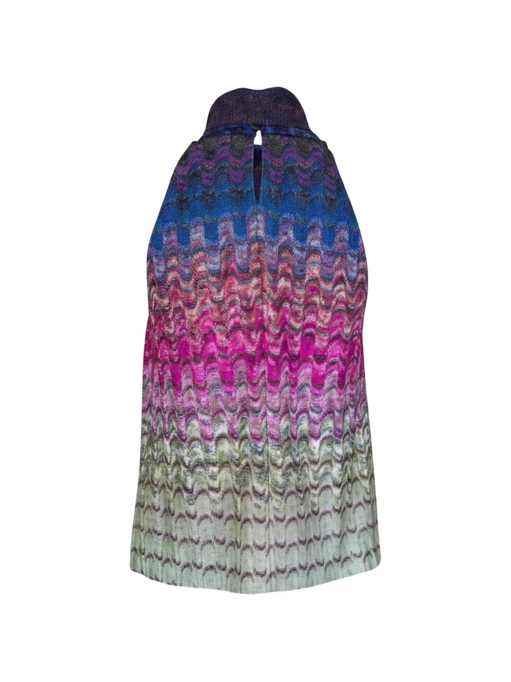 Missoni top with iridescent kaleidoscopic-motif Roze