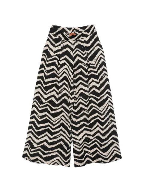 Missoni Kids zigzag-print palazzo pants