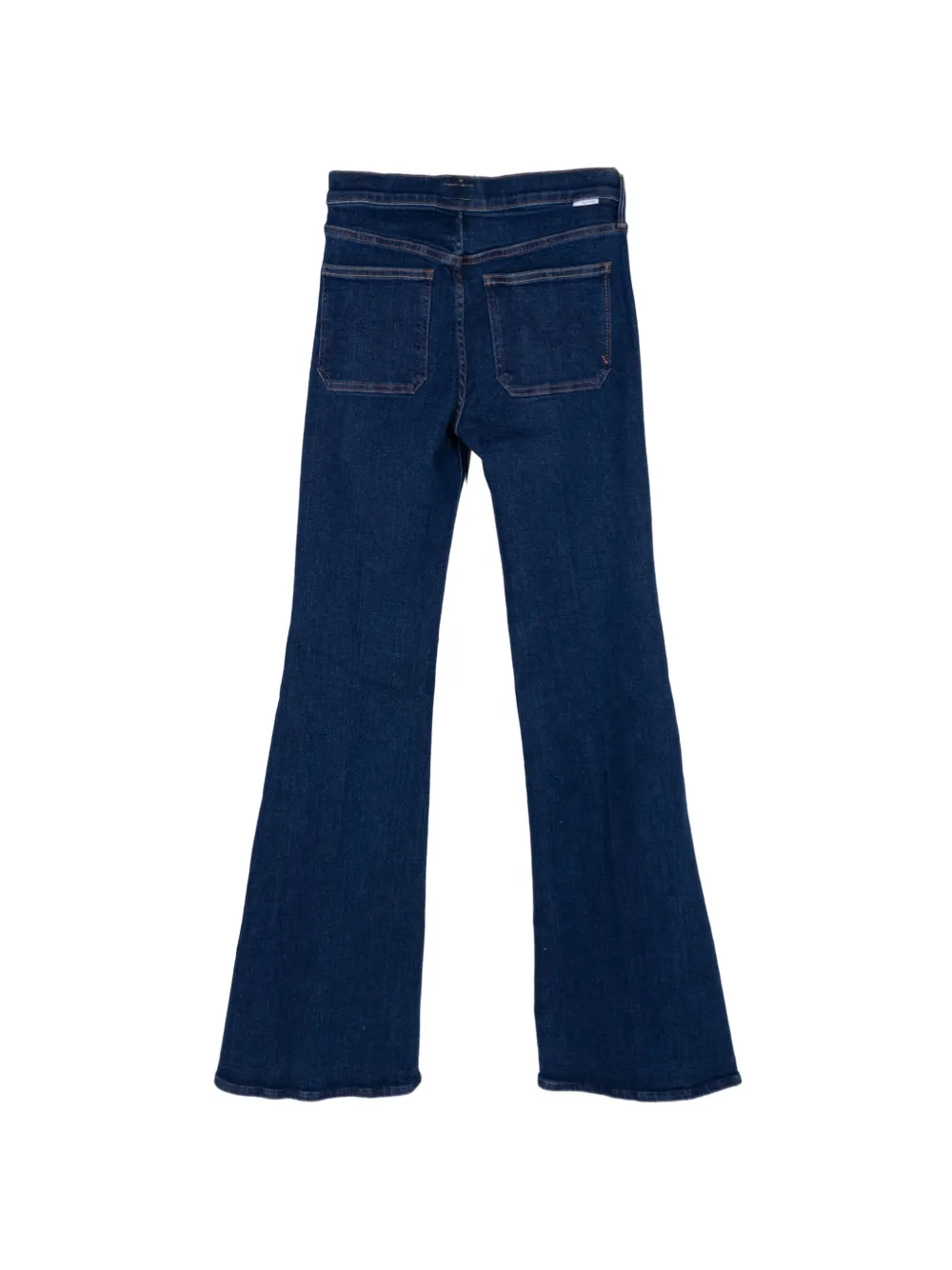 MOTHER Doozy jeans met opgestikte zak Blauw