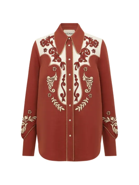 ALEMAIS Duke embroidered shirt