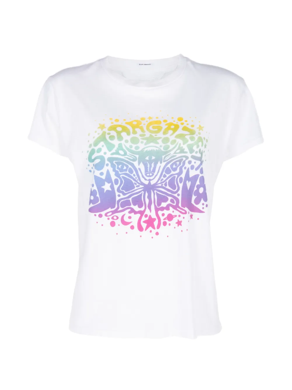 Mother The Boxy Goodie Goodie T-shirt In White