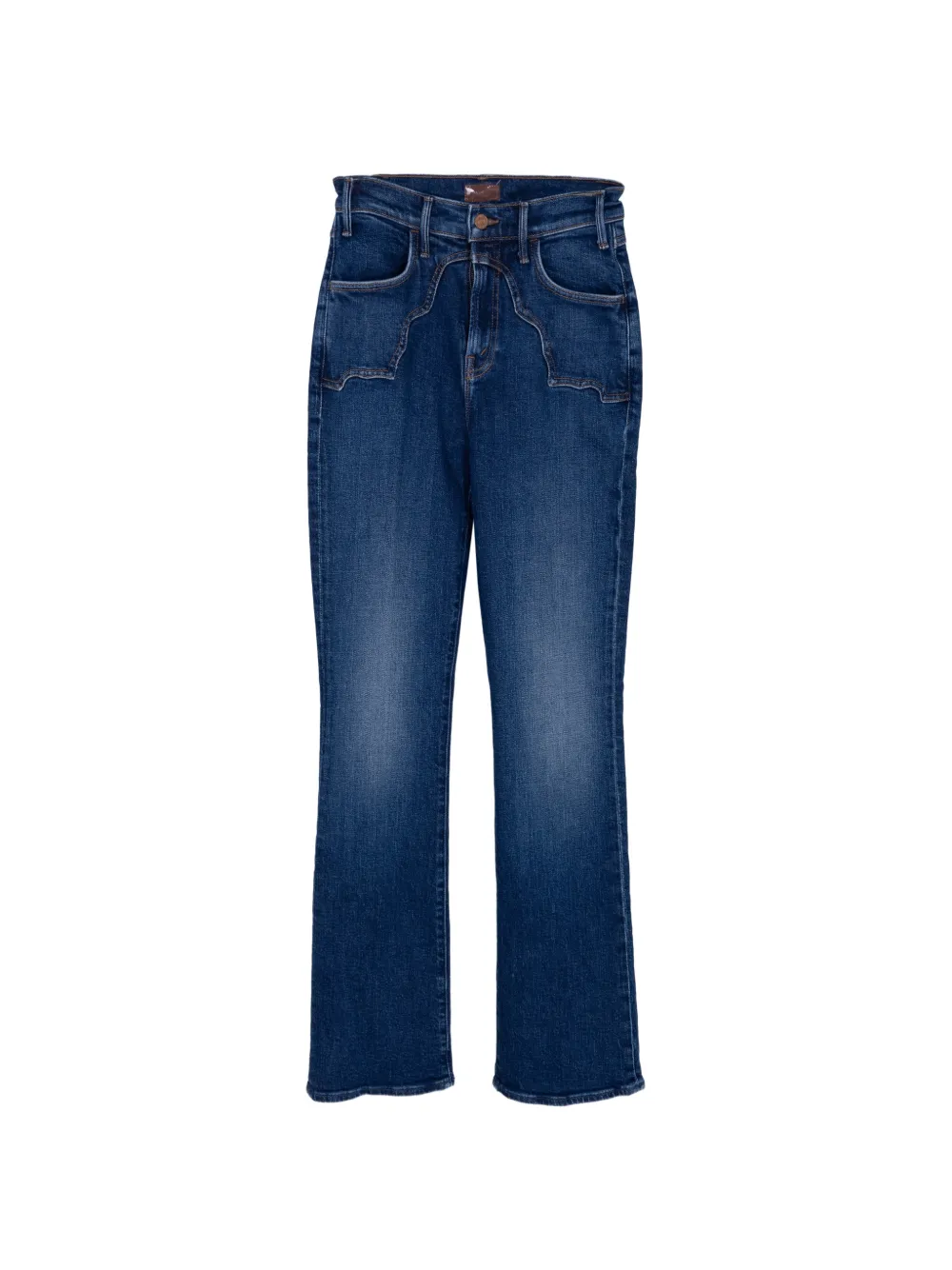 MOTHER Buckle Bunny Hustler Skimp jeans - Blu