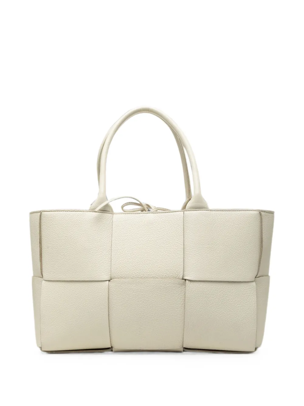 Bottega Veneta Pre-Owned 2012-2026 Small Nappa Maxi Intrecciato Arco tote bag - Weiß