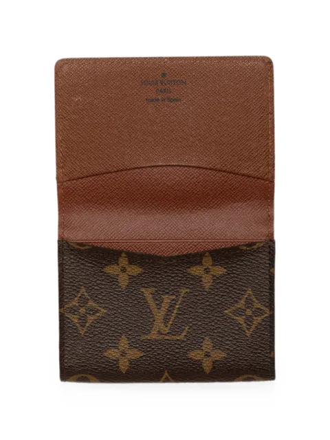 Louis Vuitton Pre-Owned حامل بطاقات أعمال 'أنفولوب' مونوغرام 2013