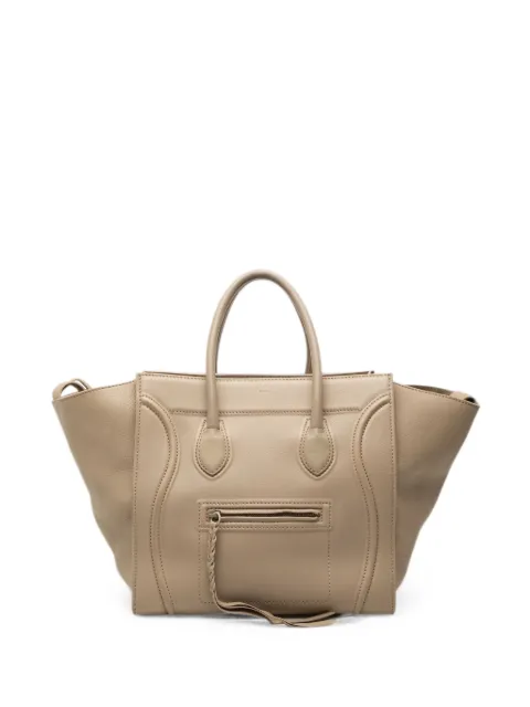 Celine Pre-Owned 2011 Medium Leather Luggage Phantom tote bag