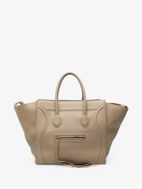 Celine Pre-Owned 2011 Medium Leather Luggage Phantom tote bag