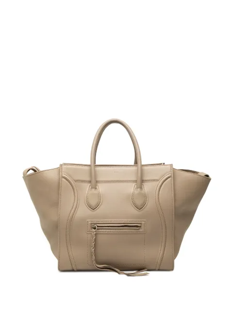 Celine Pre-Owned 2011 Medium Leather Luggage Phantom tote bag