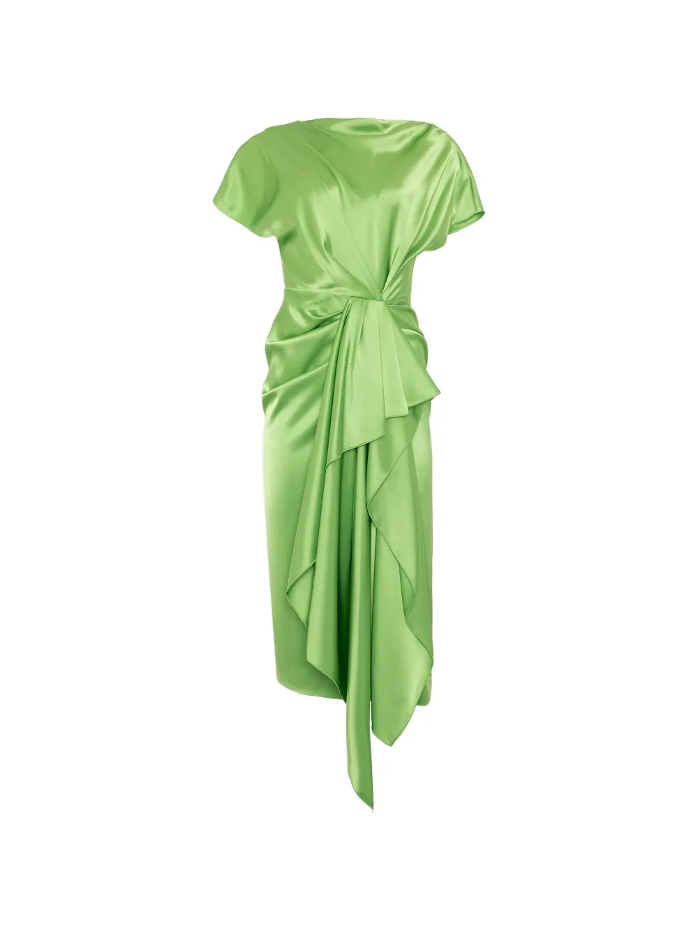 Roksanda robe mi-longue Zoa à design drapé - Vert