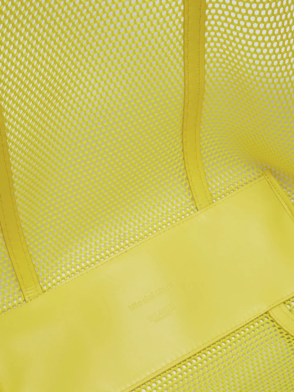 The Attico Via del Mare gele shopper Geel