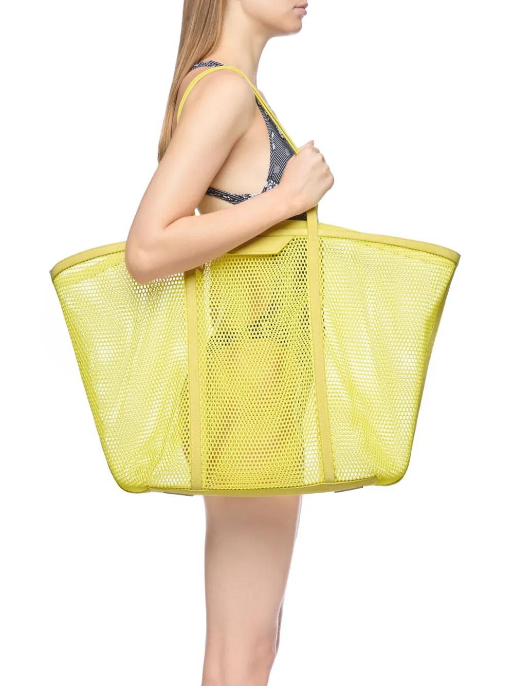 The Attico Via del Mare gele shopper Geel