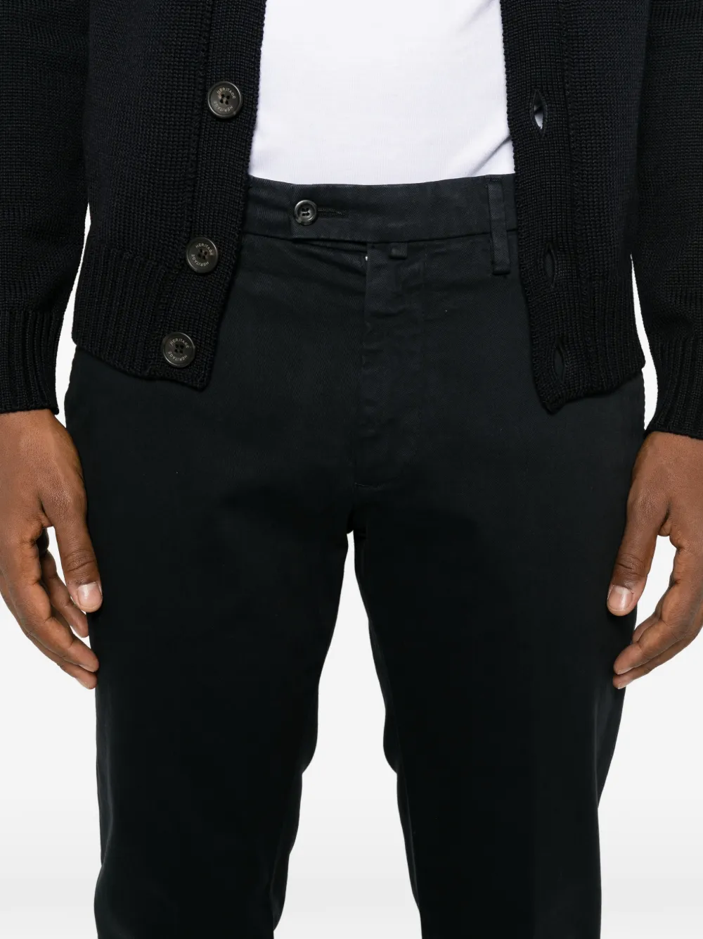 VELA SHOP Straight pantalon Blauw