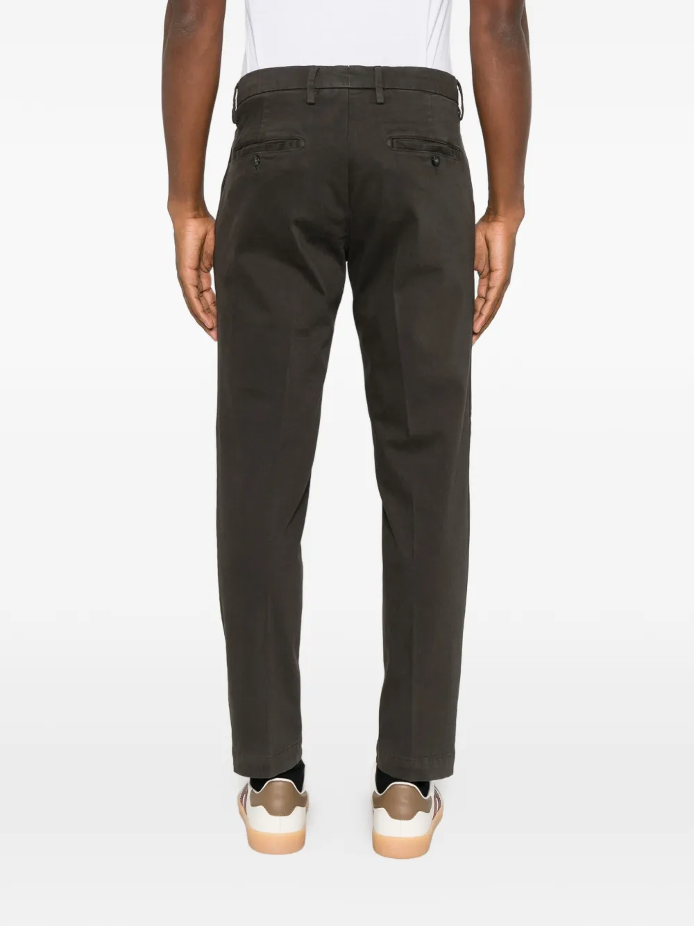 VELA SHOP Straight plooibroek Grijs