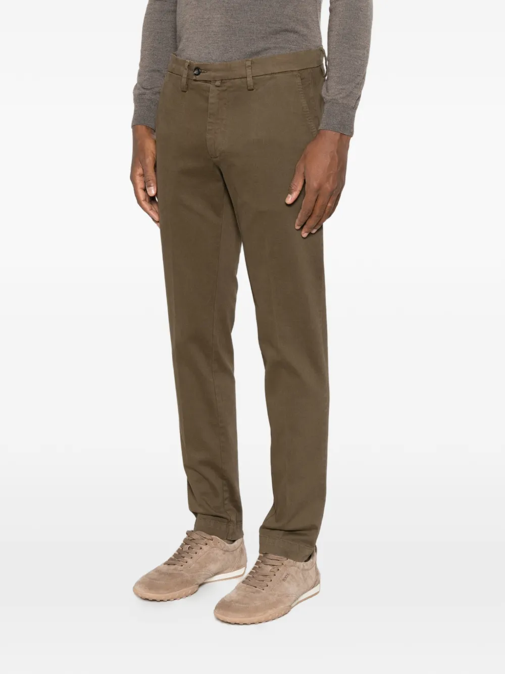 VELA SHOP Straight broek Bruin