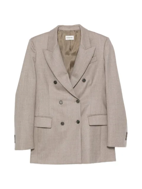 P.A.R.O.S.H. chaqueta con solapas de pico