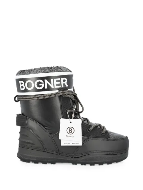 BOGNER logo-print lace-up snow boots