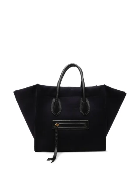 Celine Pre-Owned 2014 Medium Felt Phantom Luggage tote bag
