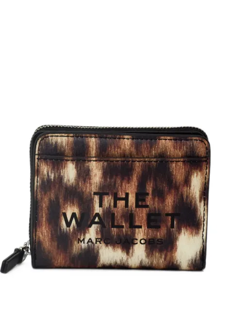 Marc Jacobs leopard-print The Mini Compact wallet