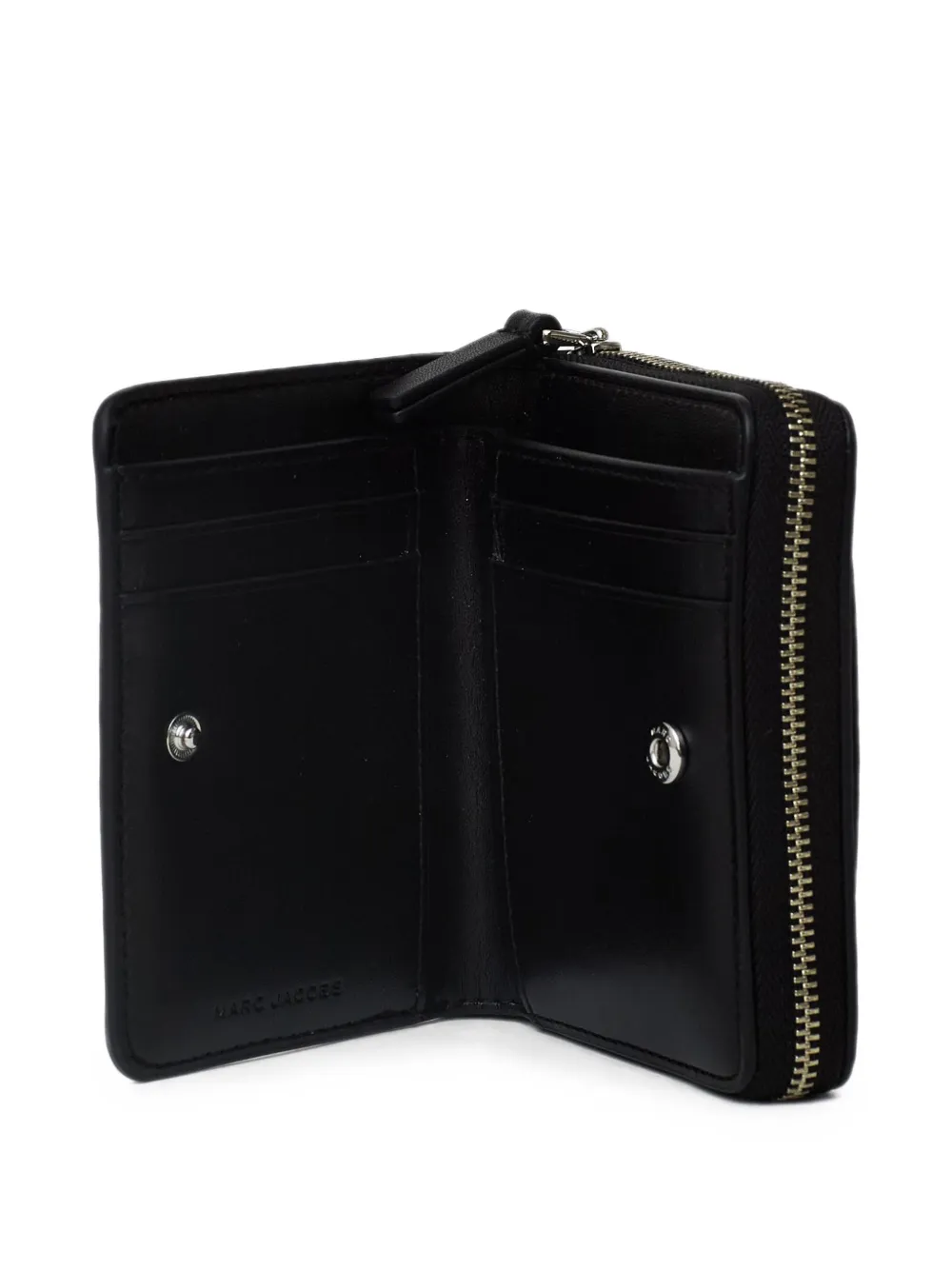 Marc Jacobs The Mini Compact portemonnee met luipaardprint Bruin