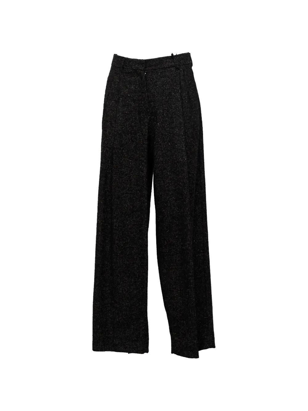 'S Max Mara tweed wide-leg trousers