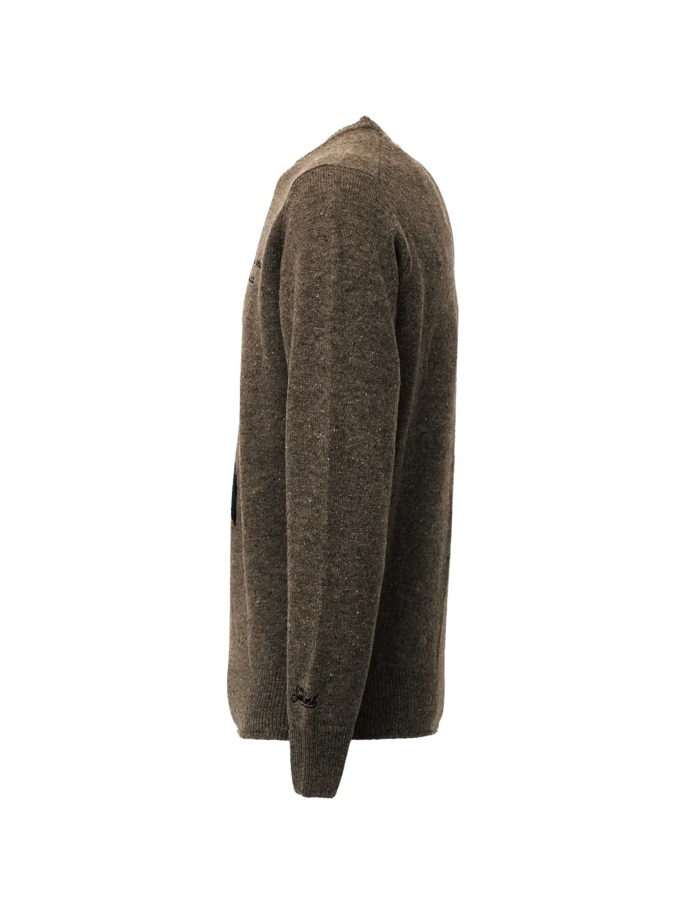 MC2 Saint Barth Heron Donegal dog-intarsia sweater Bruin