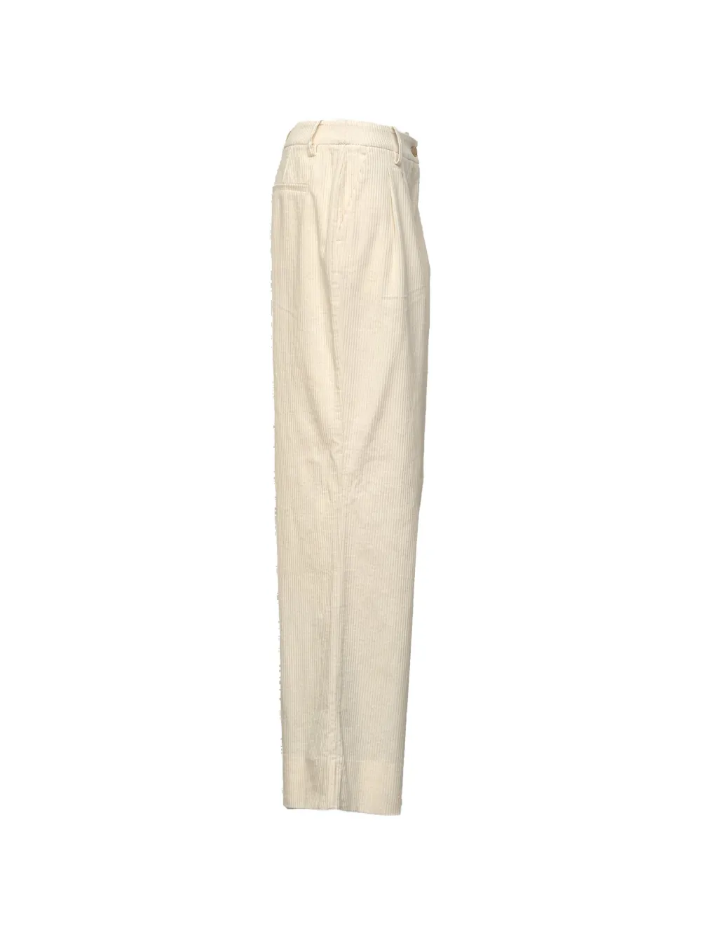 Essentiel Antwerp Kamp ribfluwelen broek Beige