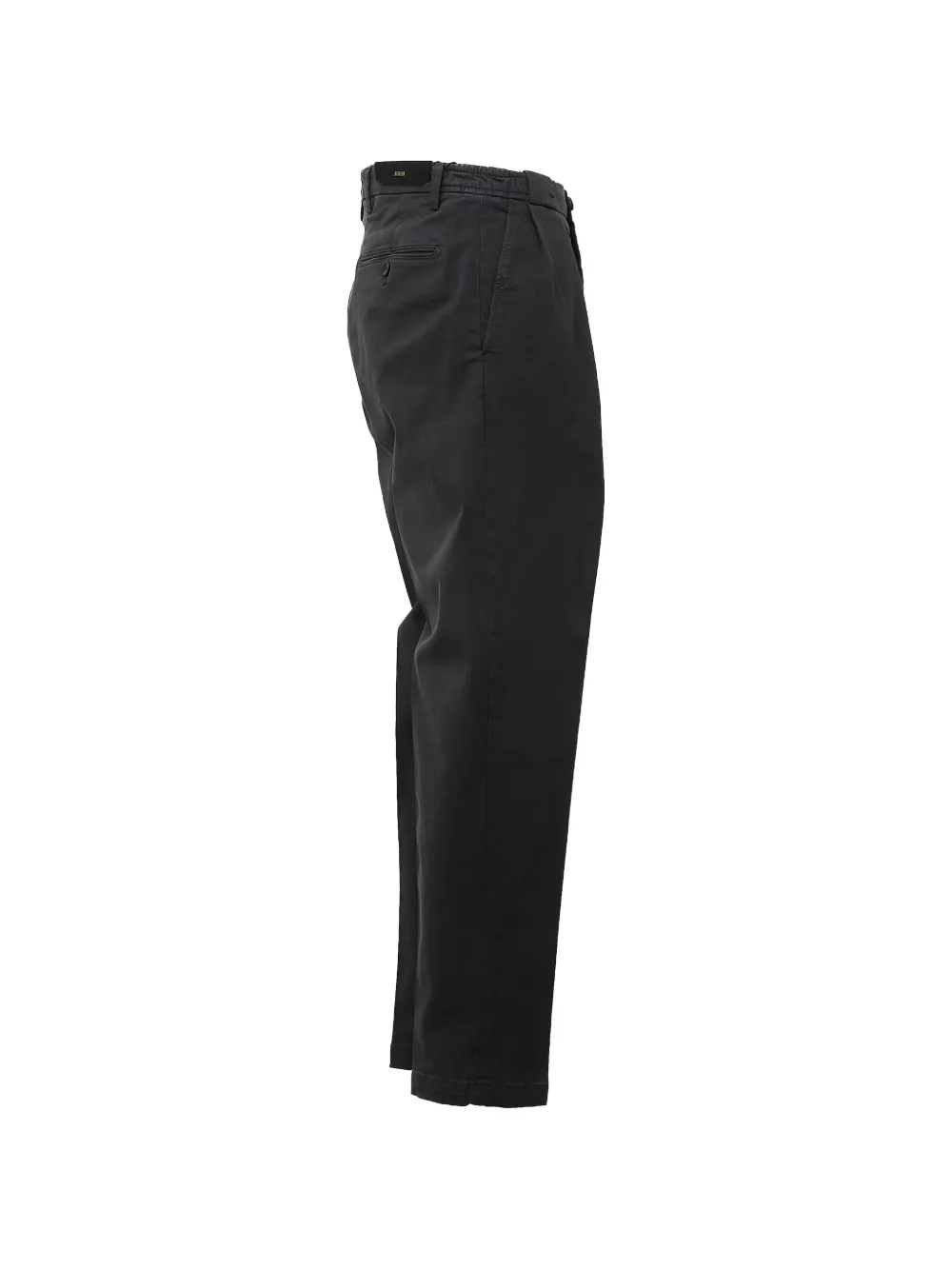 Briglia 1949 Portobello broek met plooidetail Zwart
