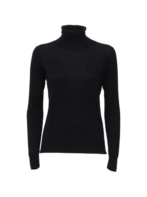C.T.PLAGE ribbed-knit roll-neck sweater