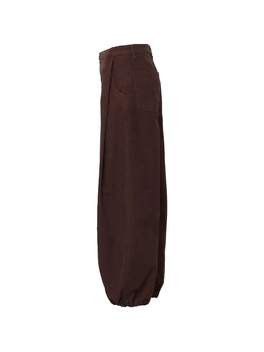 FARM Rio balloon pockets twill pants Bruin