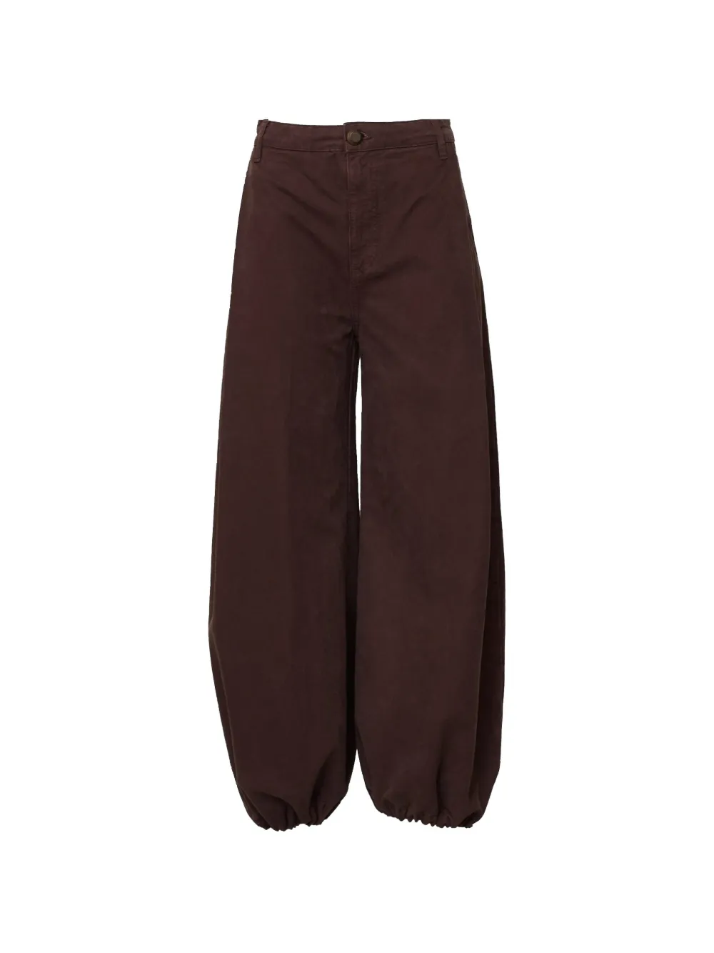 FARM Rio balloon pockets twill pants Bruin