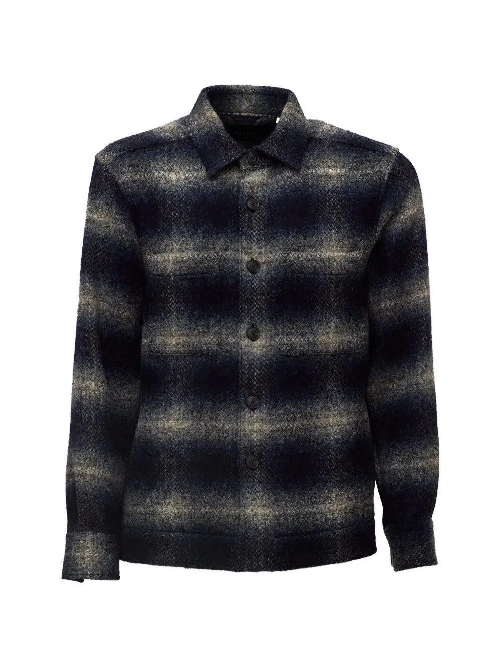 Xacus Moon Astrakan-effect wool shirt