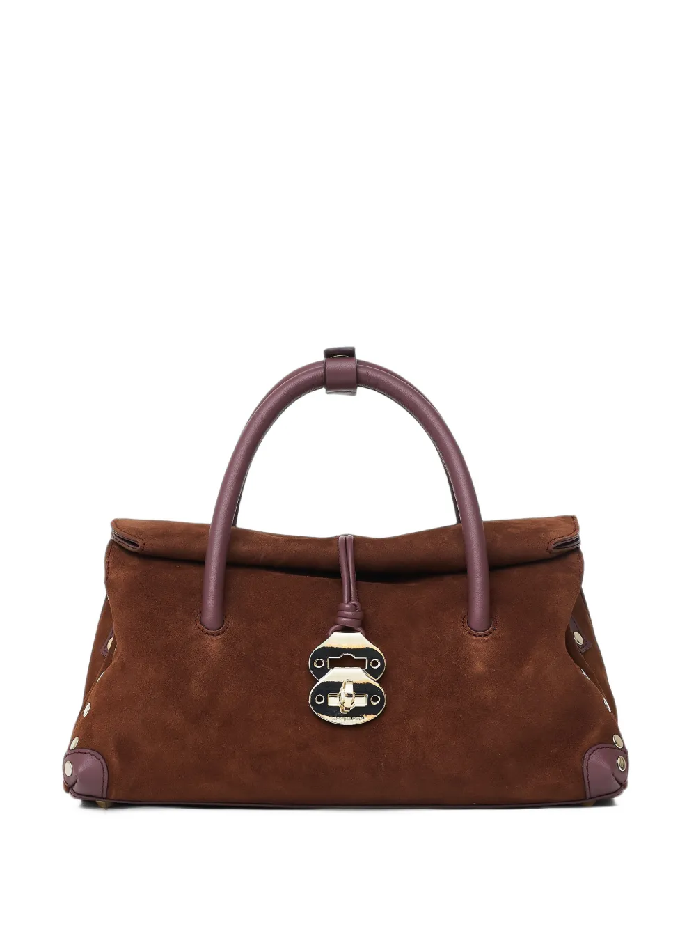 Zanellato small Dotta Zashmere® shoulder bag - Marrone