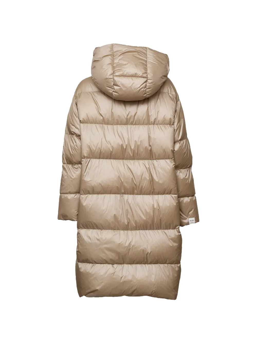 Max Mara Gewatteerde jas met capuchon Beige
