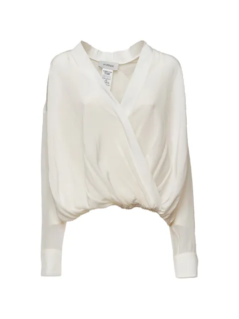 Sportmax Venere crepe de chine silk blouse
