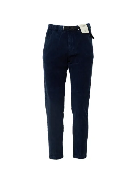 White Sand belted corduroy trousers