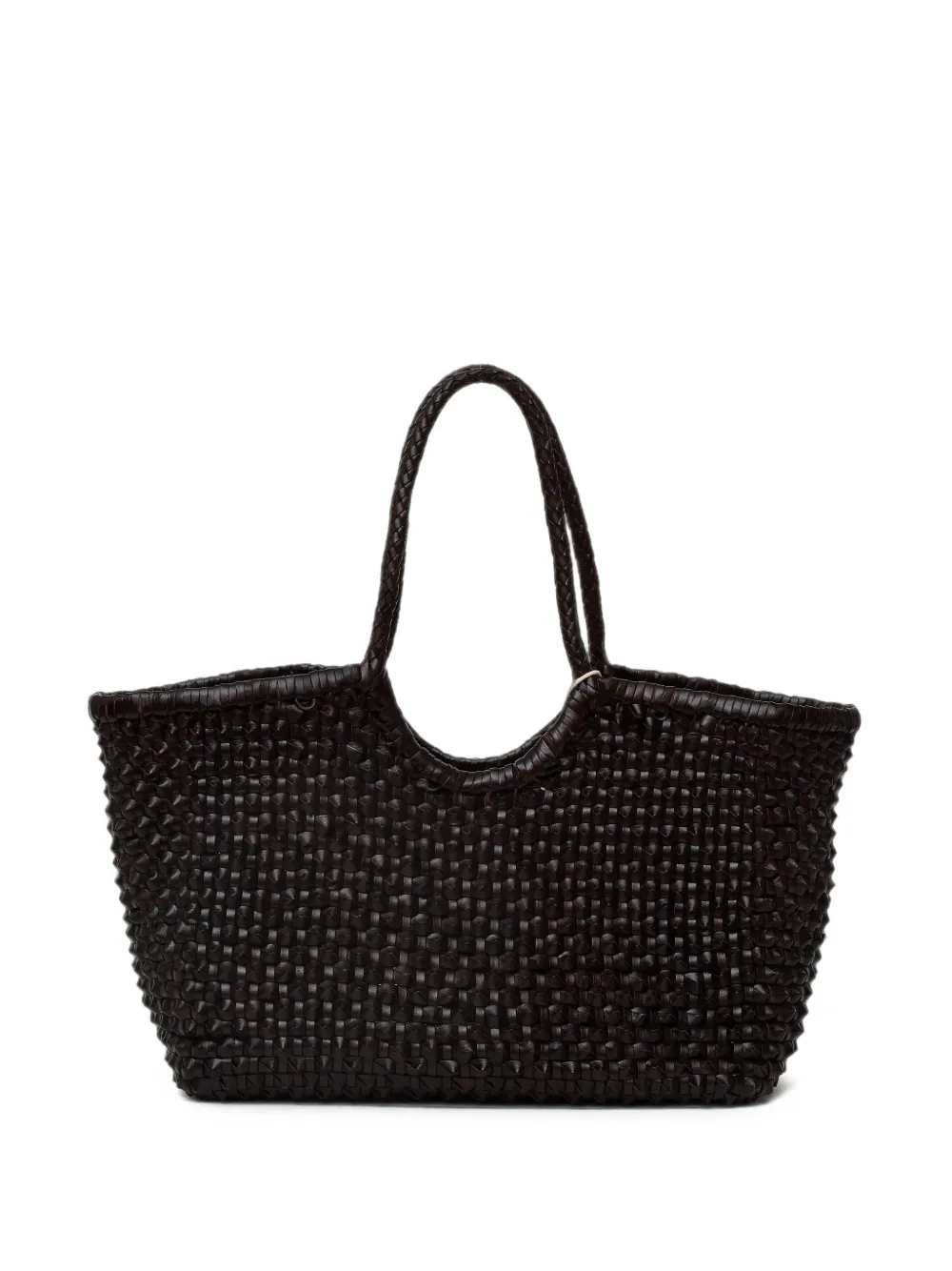 DRAGON DIFFUSION Nantucket Cactus woven leather tote bag · OS