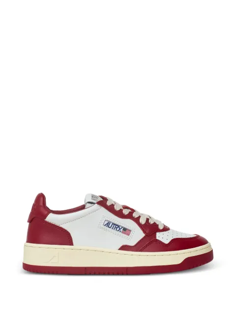 Autry Medalist Low colour-block leather sneakers