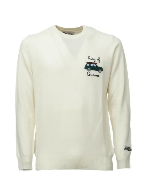 MC2 Saint Barth embroidered Heron sweater