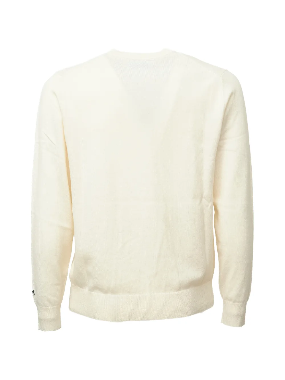 MC2 Saint Barth embroidered Heron sweater Beige