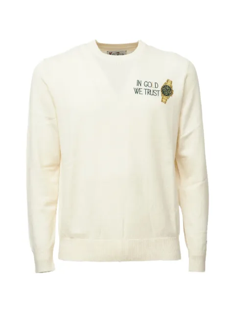 MC2 Saint Barth embroidered Heron sweater