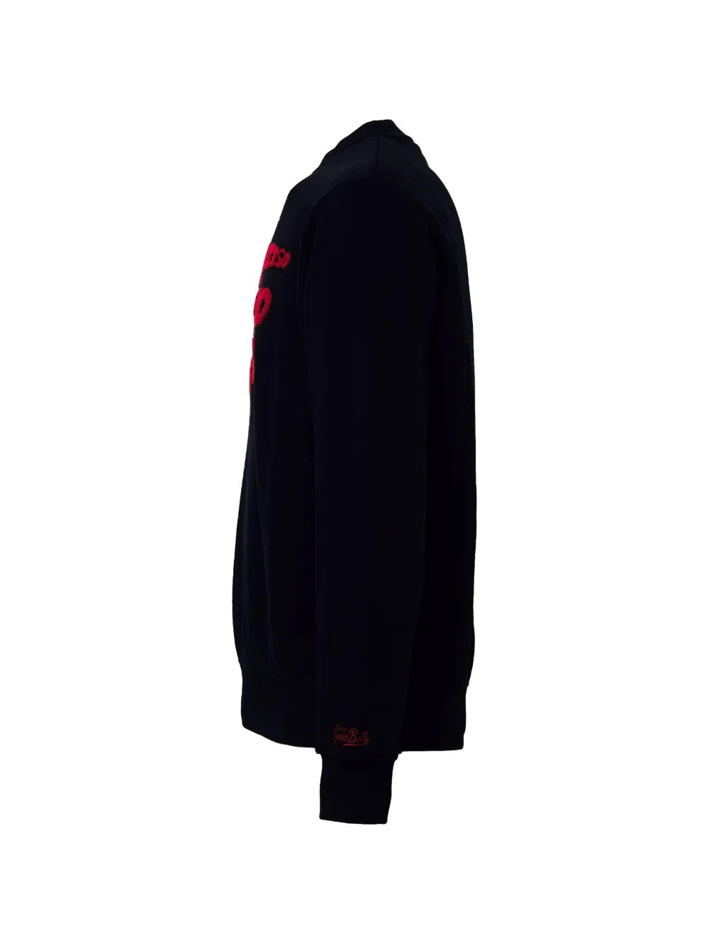 MC2 Saint Barth Soho embroidered sweatshirt Zwart
